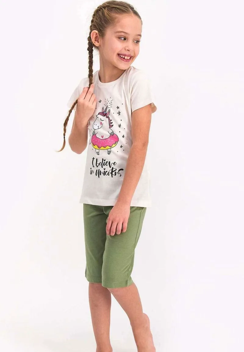 Πιτζάμα παιδική Rolypoly Unicorn RP1812-Εκρού