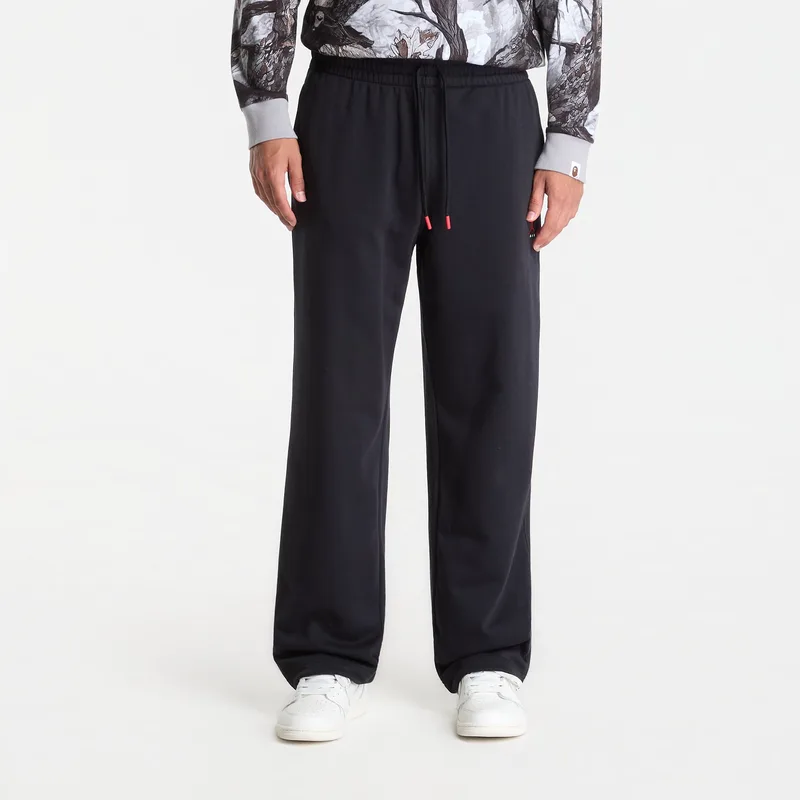 Φόρμα Jordan Brooklyn Fleece Men's Open-Hem Pants Black/ University Red L
