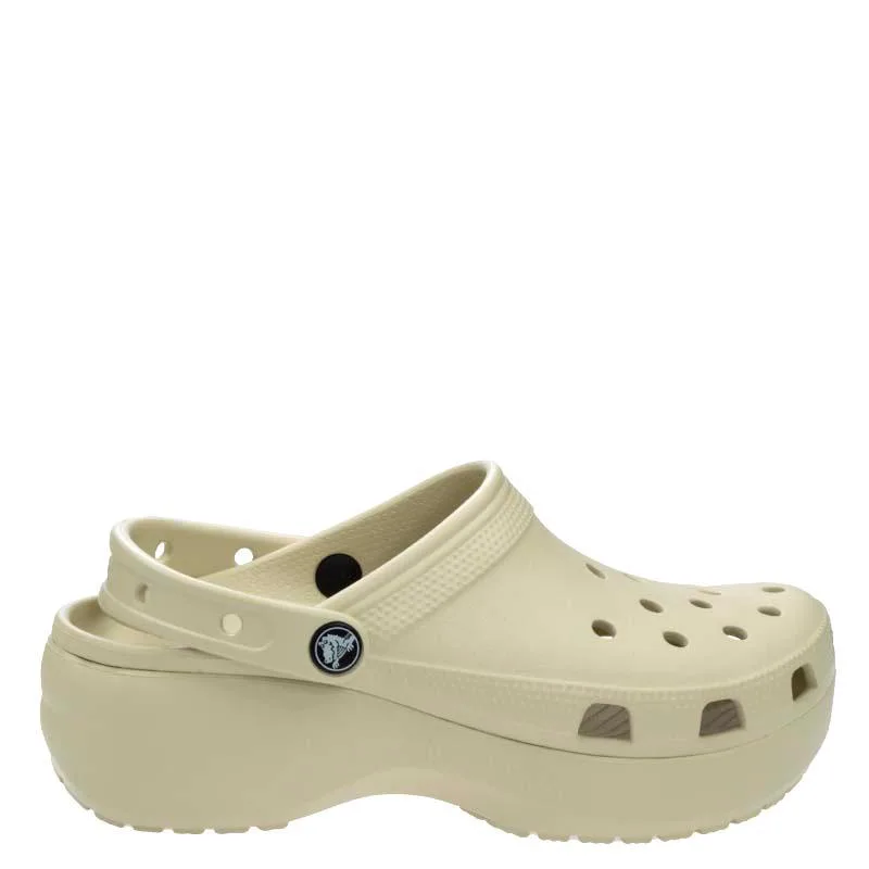 Γυναικεία Ανατομικά Σαμπό Crocs Classic Platform 206750-2Y2 Μπεζ