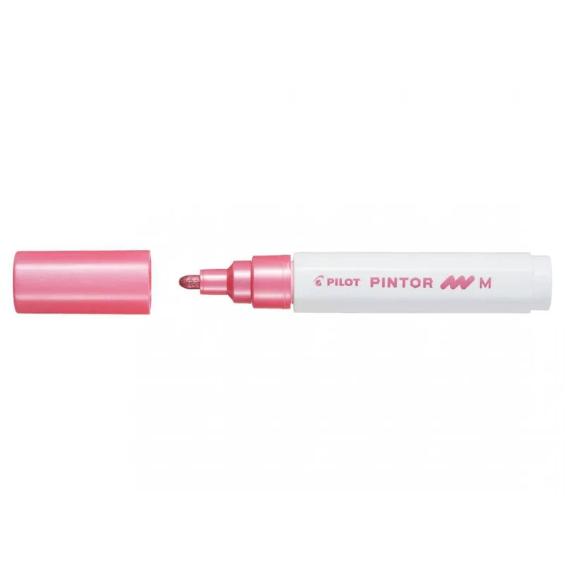 Μαρκαδόρος Pilot Paint Pintor Medium Metallic Ροζ SW-PT-M-MP