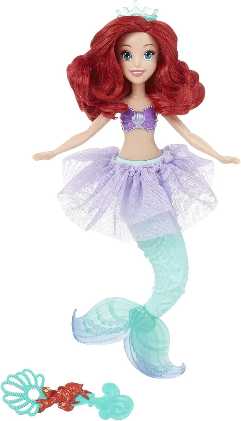 DISNEY PRINCESS WATER PLAY ASST BUBBLE TIARA ARIEL (B5302)
