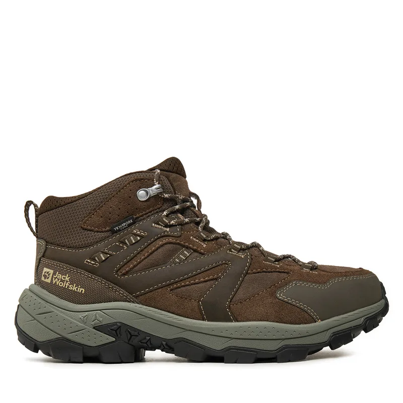 Παπούτσια πεζοπορίας Jack Wolfskin Vojo Tour Lt Texapore Mid M A62074 Καφέ