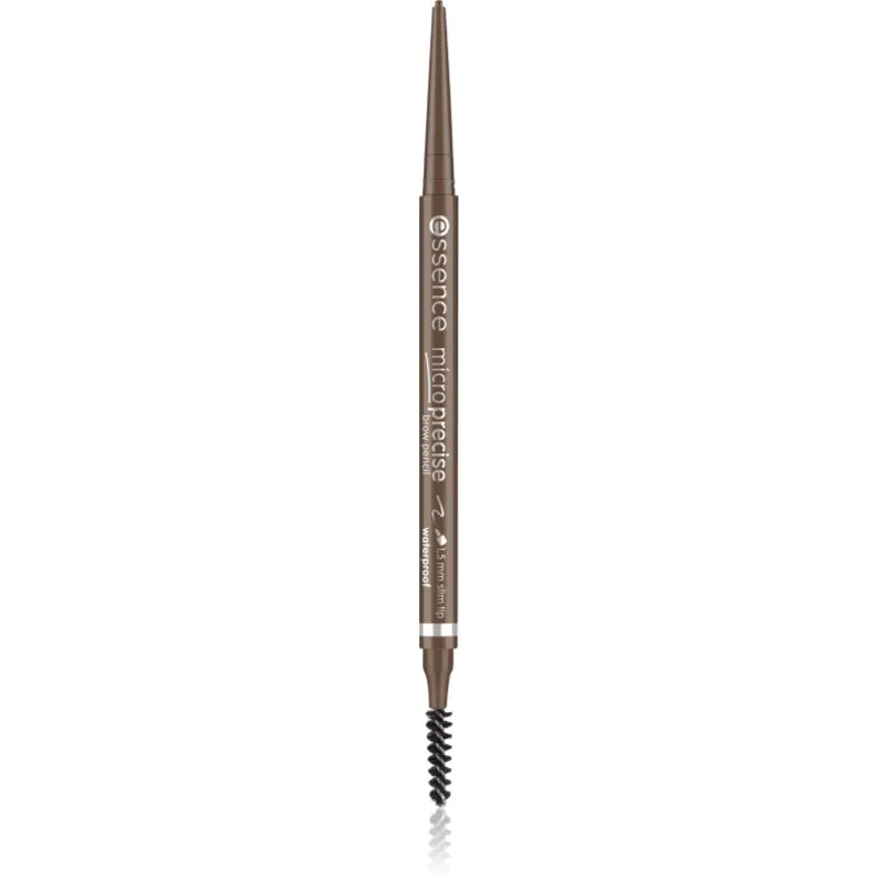 essence Micro Precise ακριβής μολύβι για τα φρύδια απόχρωση 03 Light Brown 0.05 γρ