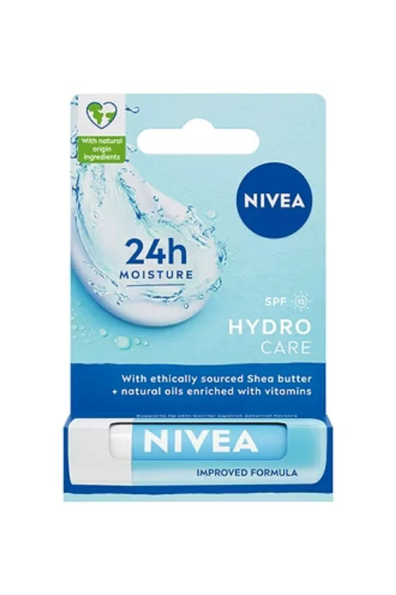 Nivea Hydro Care SPF 15 Lip Balm (4.8g)