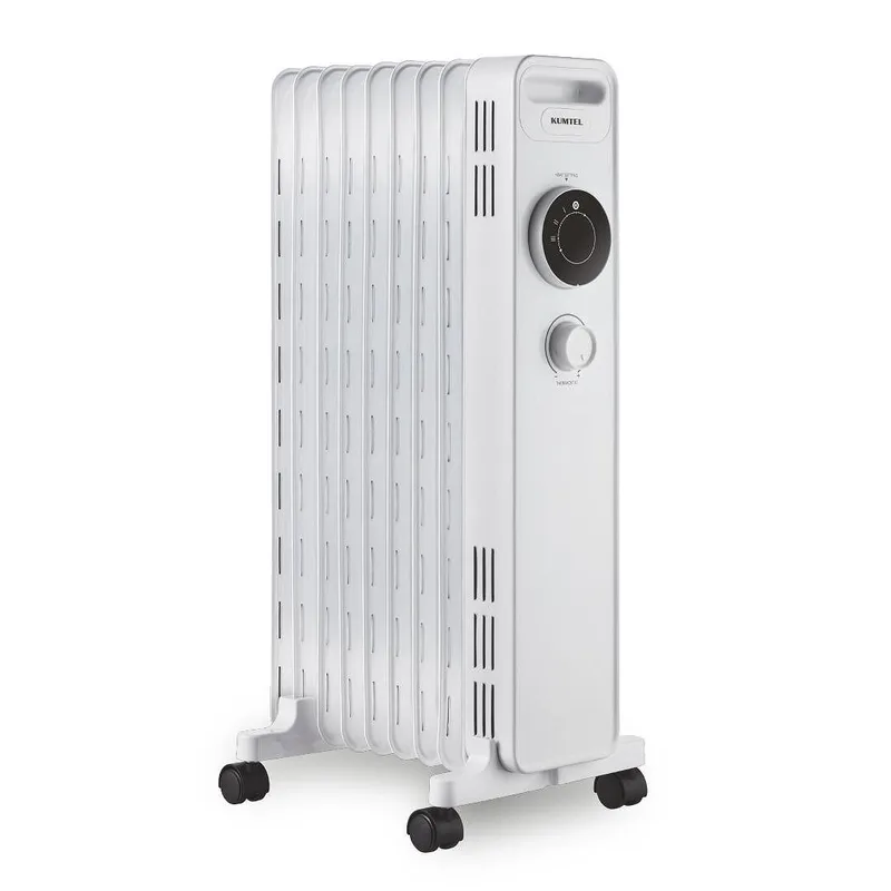 Καλοριφέρ Λαδιού Kumtel KUM-1225S White