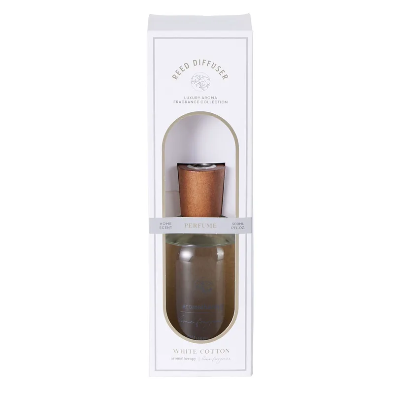 Αρωματικό Χώρου Με Sticks 500ml White Cotton MRShome 0014001 - MRS HOME - sl-DF-0014001