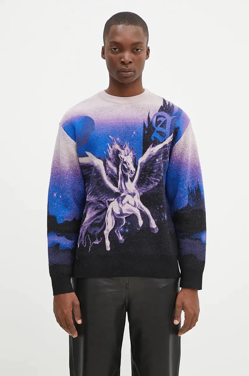 Μάλλινο πουλόβερ Aries Pegasus Knit