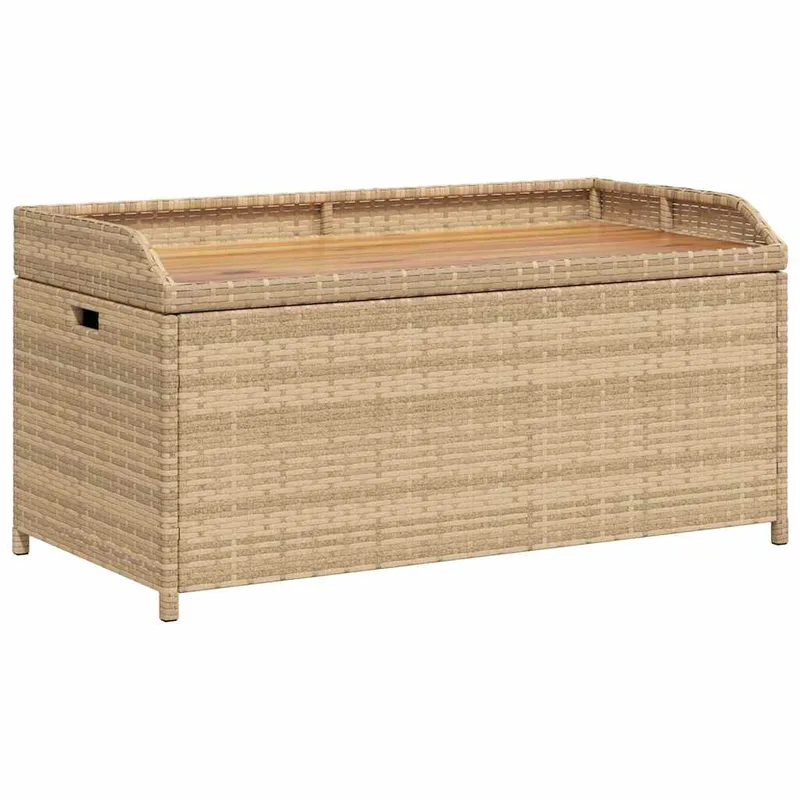 vidaXL Πάγκος Αποθ.�ήπου �ικτ� �πεζ 100x50x52εκ.Συνθ.Ρατάν/��λο Ακακίας