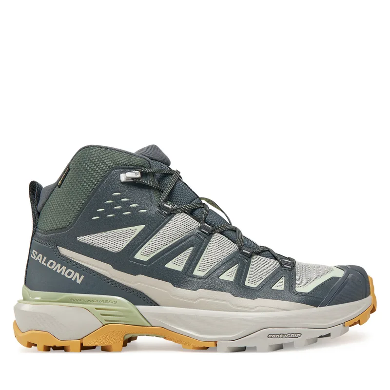 Παπούτσια πεζοπορίας Salomon X Ultra 360 Edge Mid Gore-Tex L47816000 Γκρι
