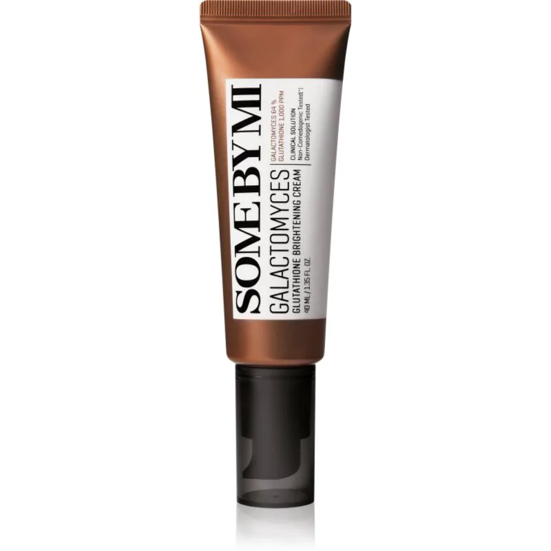 Some By Mi Galactomyces Glutathione Brightening Cream αναζωογονητική και λαμπρυντική κρέμα για ενοποίηση τόνου της απόχρωσης δέρματος 40 ml