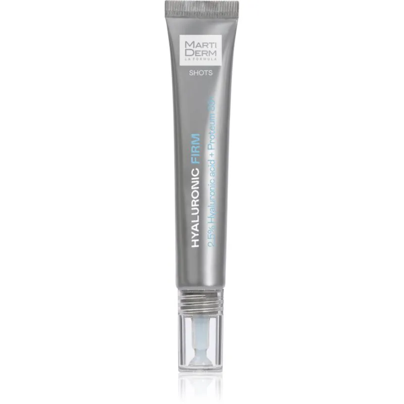 MartiDerm Shots Hyaluronic Firm εντατικά ενυδατικός ορός με υαλουρονικό οξύ 20 ml