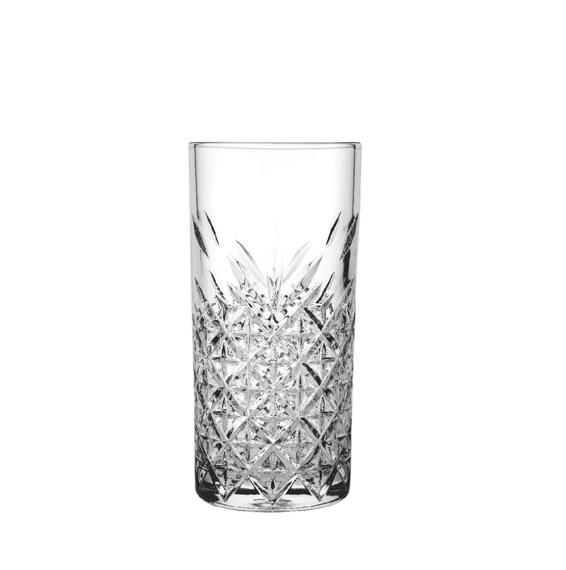 Ποτήρι Νερού Γυάλινο Διάφανο Timeless ESPIEL 300ml-6,7x14,3εκ. SP52820G4 (Σετ 4 Τεμάχια) (Υλικό: Γυαλί, Χρώμα: Διάφανο , Μέγεθος: Σωλήνας) - ESPIEL - SP52820G4