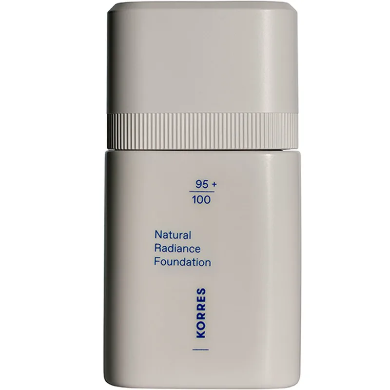 Korres Natural Radiance Foundation Μεσαίας Κάλυψης Serum-Like Foundation με Δροσερή Υφή & Φυσικά Λαμπερό Αποτέλεσμα 30ml - 01 Light