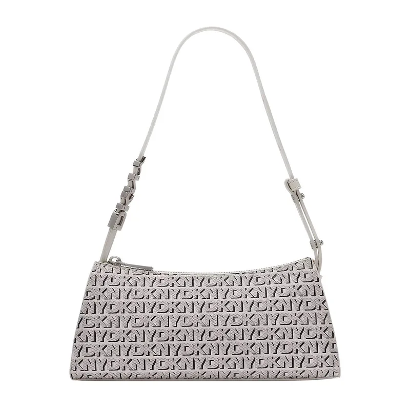 Γυναικεία Τσάντα Ώμου DKNY Avril Shoulder Bag R5235G57-MMW Off White Logo