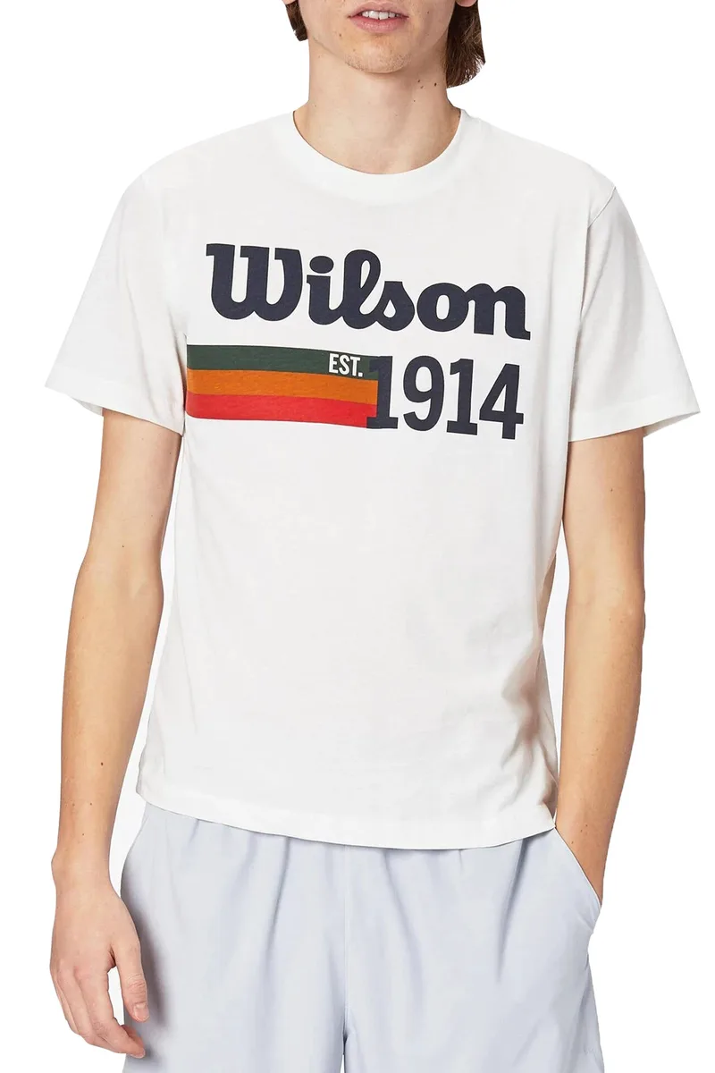 Μπλούζα Κοντομάνικη Wilson Script '14 Tech WRA805002-00 Ανδρικό