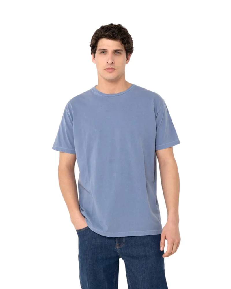 The Bostonians Ανδρική Μπλούζα T-Shirt Delave 3TS1250|B525IN Μπλε