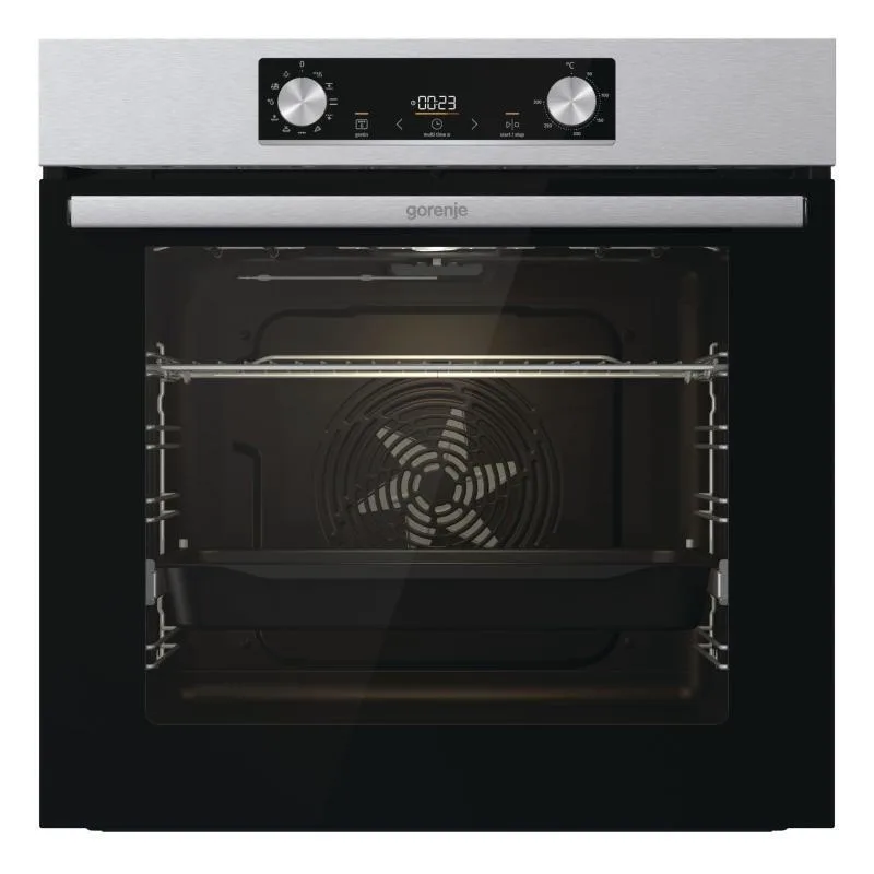 Gorenje BO6735E05X Φούρνος άνω Πάγκου 77lt, χωρίς Εστίες, Π59.5εκ, Α, Inox BO6735E05X