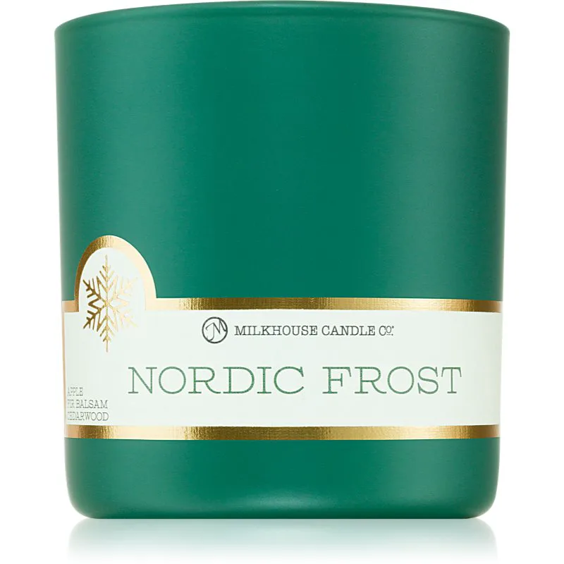 Milkhouse Candle Co. LE Winter Nordic Frost αρωματικό κερί 226 γρ