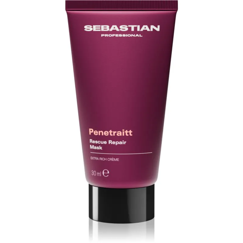 Sebastian Professional Penetraitt μάσκα για κατεστραμμένα, χημικά επεξεργασμένα μαλλιά 30 ml