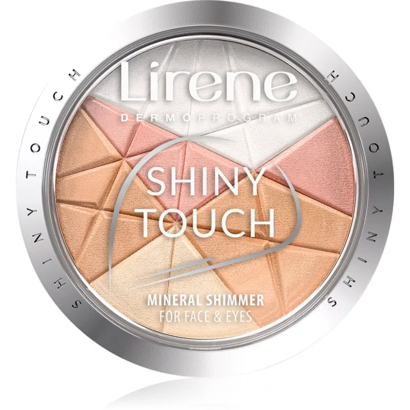 Lirene Shiny Touch λαμπρυντική πούδρα Για πρόσωπο και μάτια 9 γρ