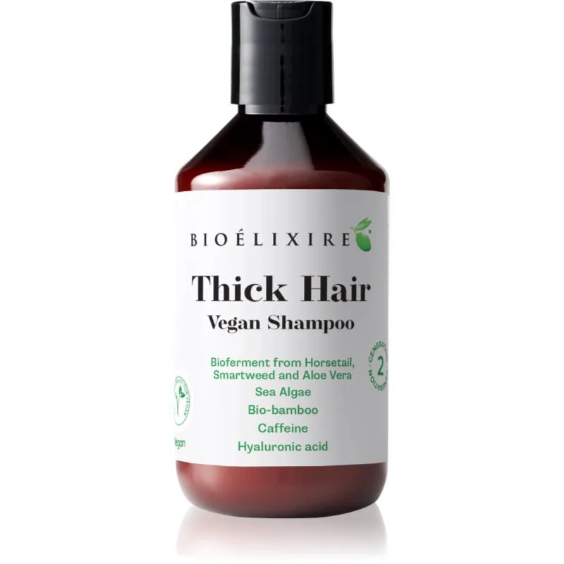 Bioélixire Thick Hair σαμπουάν για ανάπτυξη μαλλιών και ενίσχυση ριζών 300 ml