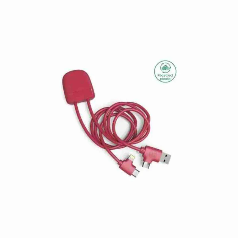 XOOPAR ICE-C ECO MULTI CABLE 1.0m RED