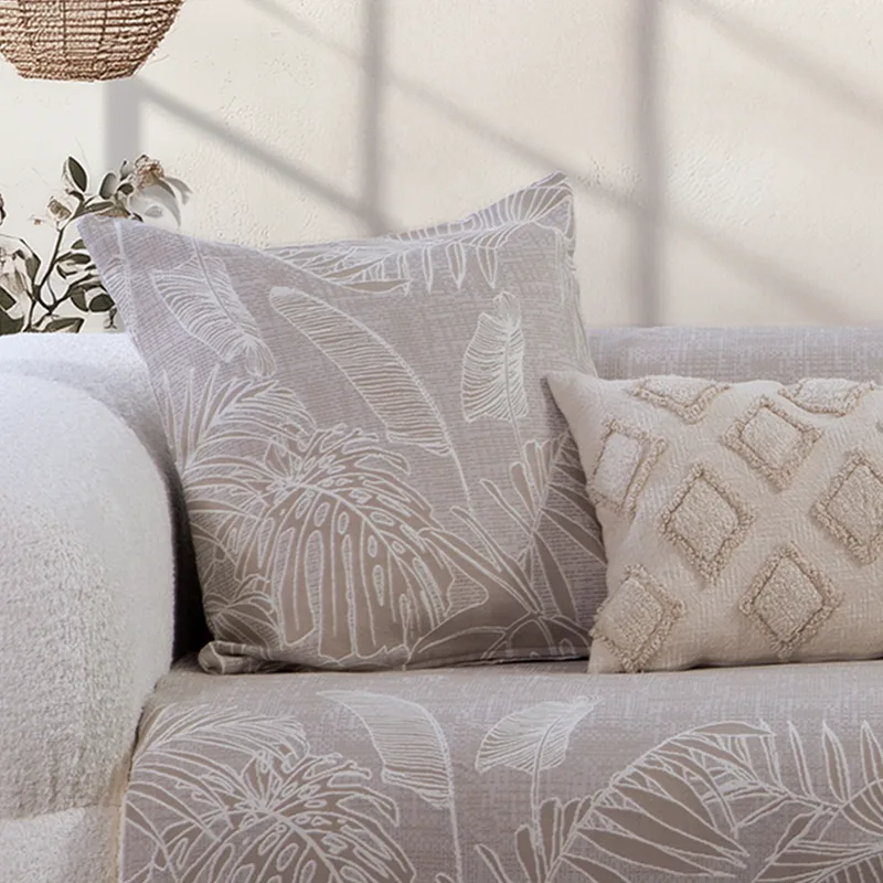 Διακοσμητικό Μαξιλάρι (50x50) Nef-Nef Homeware Grow Μπεζ