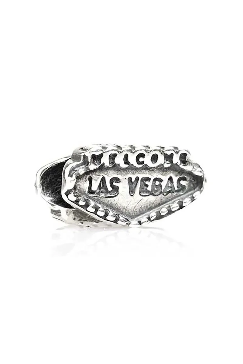 Tedora ασημένιο charm Las Vegas - BEBV365