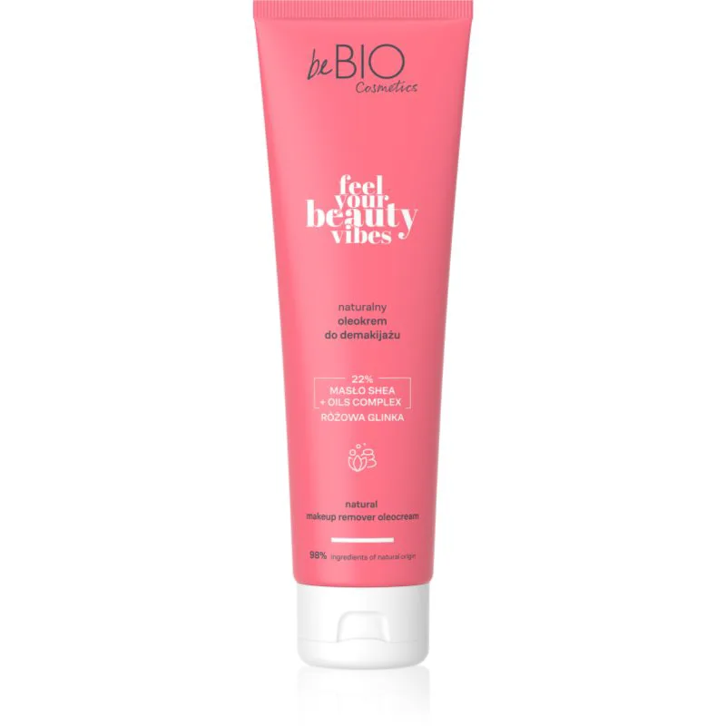 beBIO Feel Your Beauty Vibes καθαριστικό λάδι και ντεμακιγιάζ 140 ml