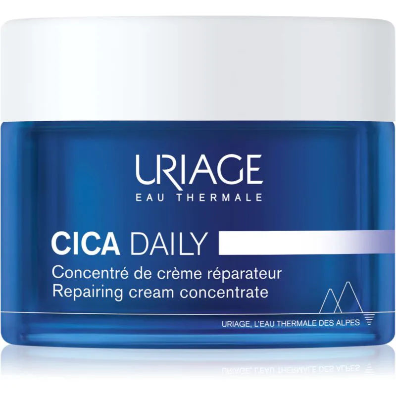 Uriage Cica Daily Repairing Cream Concentrate ενυδατικό τζελ κρέμα για αδύναμη επιδερμίδα 50 ml
