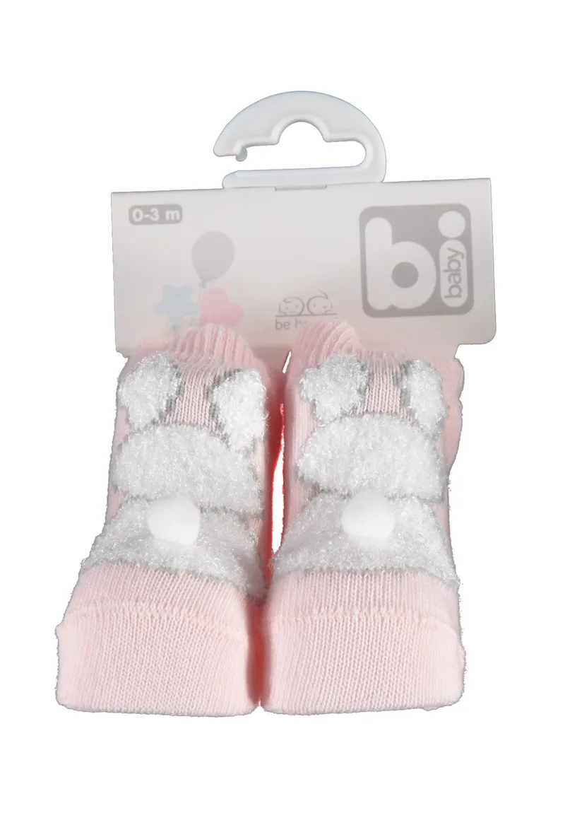 Καλτσάκια bebe Little Bunny 68367-Ροζ