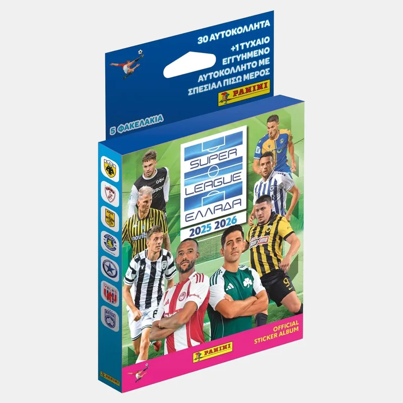 Panini Superleague 2026 Blister Αυτοκόλλητα (9000267225_1523)