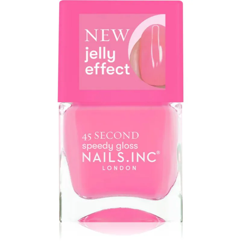 Nails Inc. 45 Second Speedy Gloss βερνίκι νυχιών με γρήγορο στέγνωμα απόχρωση Isabella 14 ml