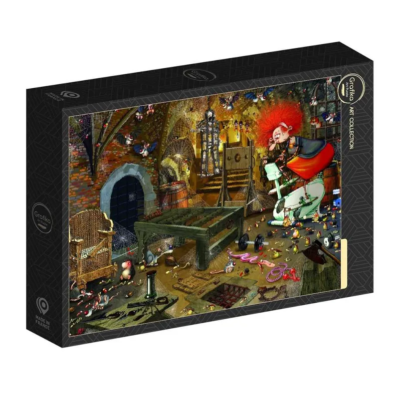 Graphica-F-30747-François Ruyer - Fitness room-Puzzle 2000 pieces