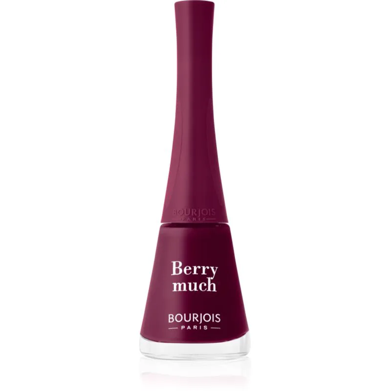Bourjois 1 Seconde βερνίκι νυχιών με γρήγορο στέγνωμα απόχρωση 007 Berry Much 9 ml