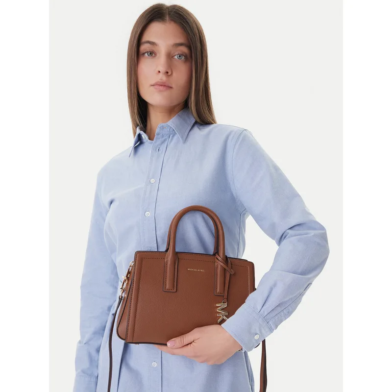 Τσάντα MICHAEL Michael Kors Laila 30S5G9IS1L Καφέ