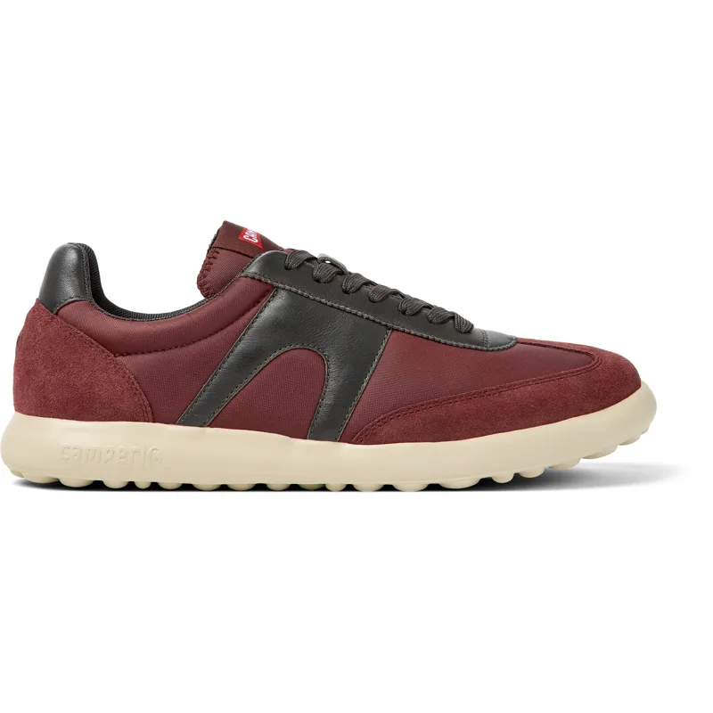 CAMPER Pelotas XLite - Sneakers Για Ανδρικα - Μπορντό, Μέγεθος 39, Cotton fabric/Smooth leather