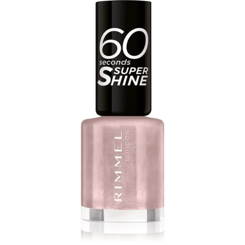 Rimmel 60 Seconds Super Shine βερνίκι νυχιών απόχρωση 210 Ethereal 8 ml