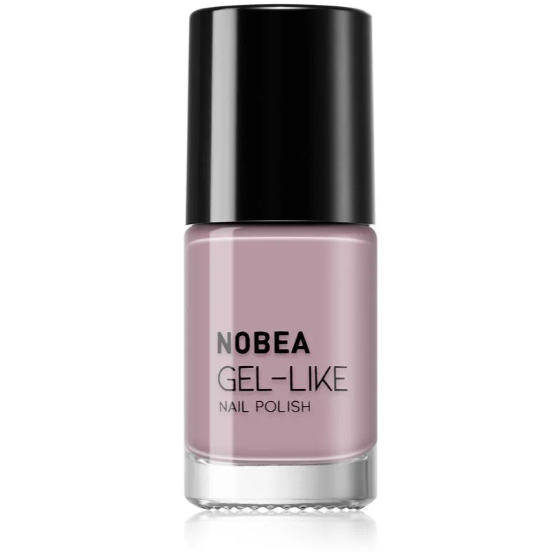 NOBEA Day-to-Day Gel-like Nail Polish βερνίκι νυχιών για τζελ αποτέλεσμα απόχρωση Silky nude #N51 6 ml