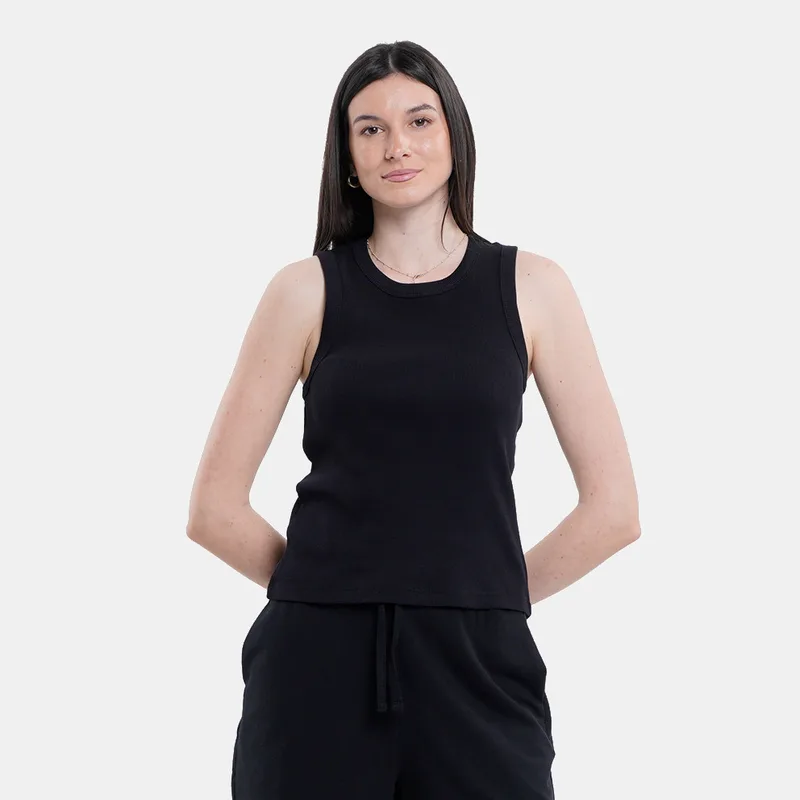 Up Ribbed Butterfly Γυναικείο Αμάνικο T-Shirt (9000258290_1469)