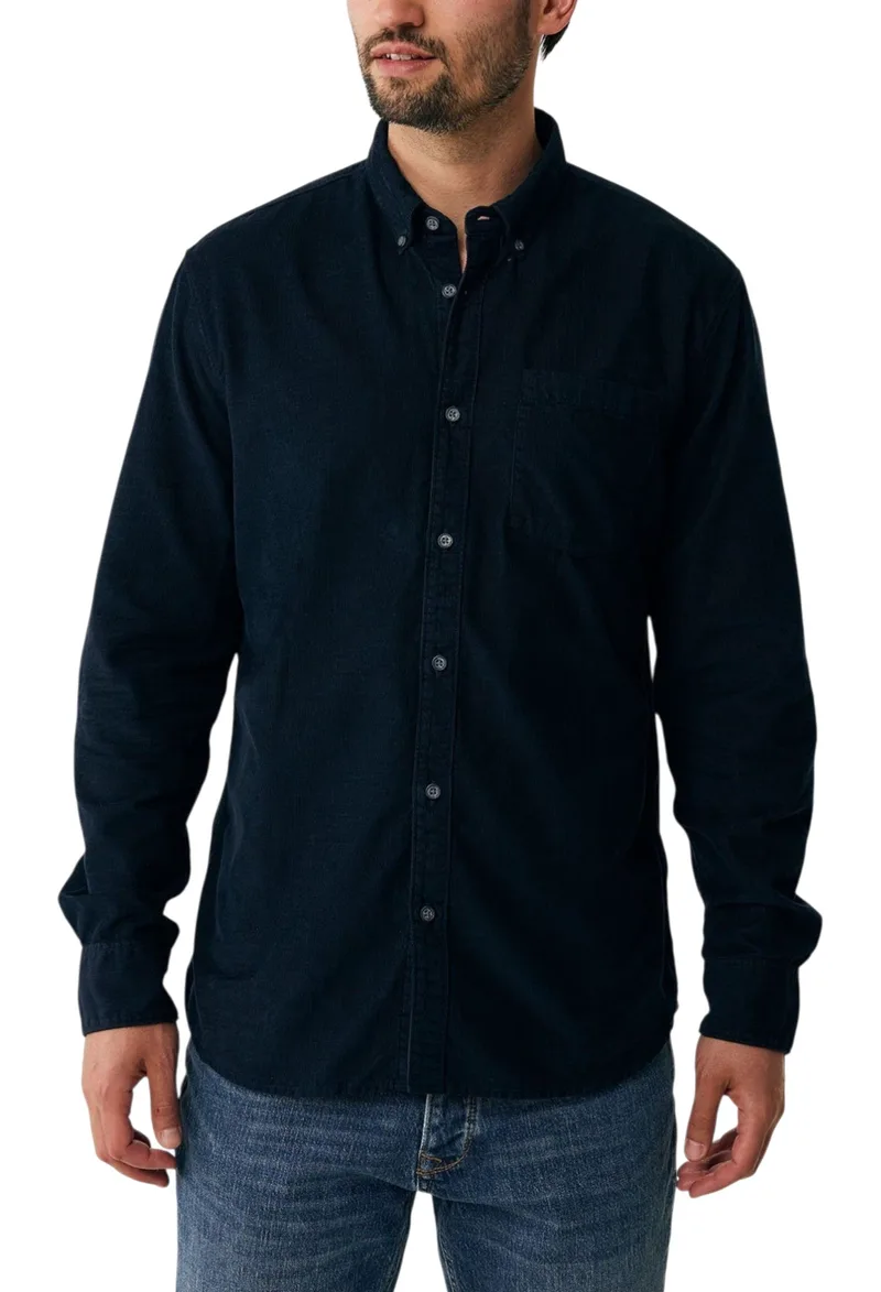 Πουκάμισο Μακρυμάνικο Mexx Long Sleeve MF007201743M-NAVY Ανδρικό