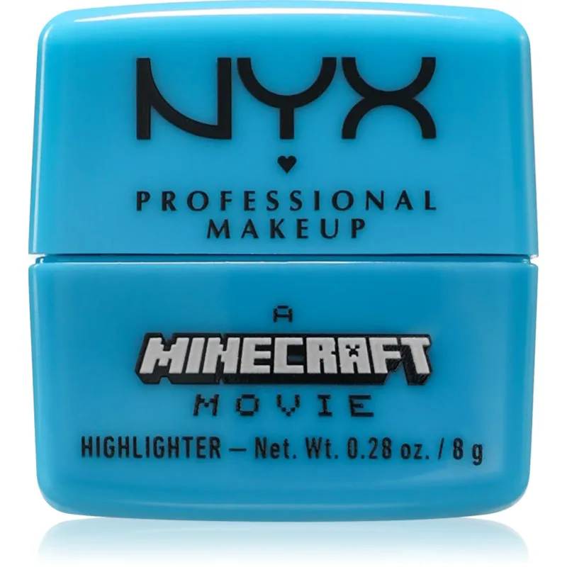 NYX Professional Makeup A Minecraft Movie λαμπρυντικό απόχρωση Diamond Drip 8 γρ