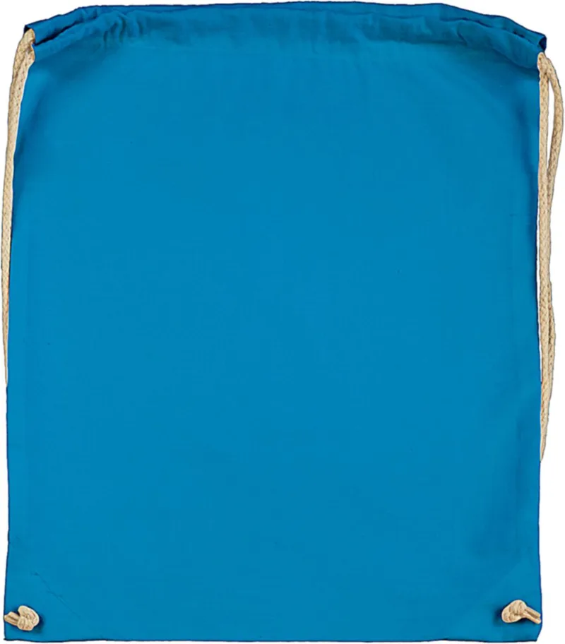 Τσάντα Πουγκί Πλάτης 3846-DS JASSZ Drawstring Backpack 37x46.5cm Mid Blue