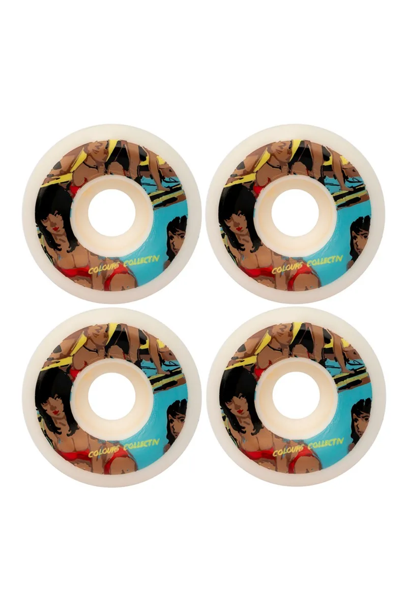 COLOURS Ροδάκια 2D Panda Rachel wheels - MULTI-CL12WH02-52-MULTI
