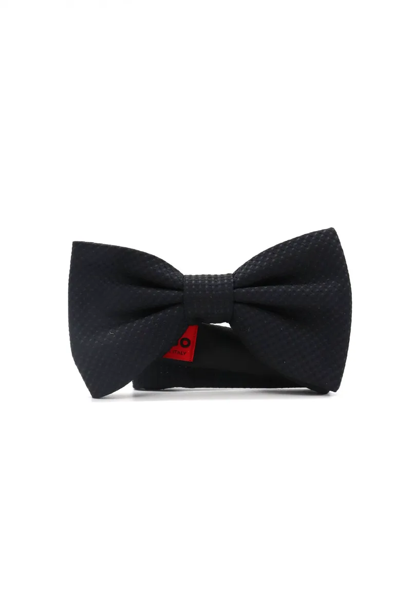 HUGO ΠΑΠΙΓΙΟΝ BOW TIE ΣΚΟΥΡΟ ΜΠΛΕ