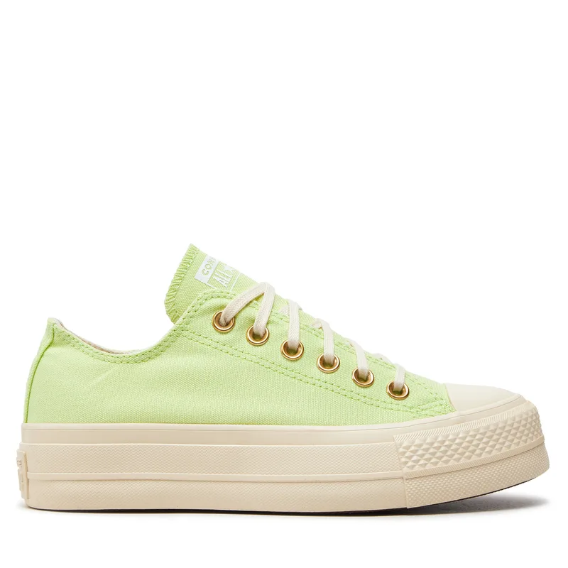 Sneakers Converse Chuck Taylor All Star Lift Platform Ox A09913C Πράσινο