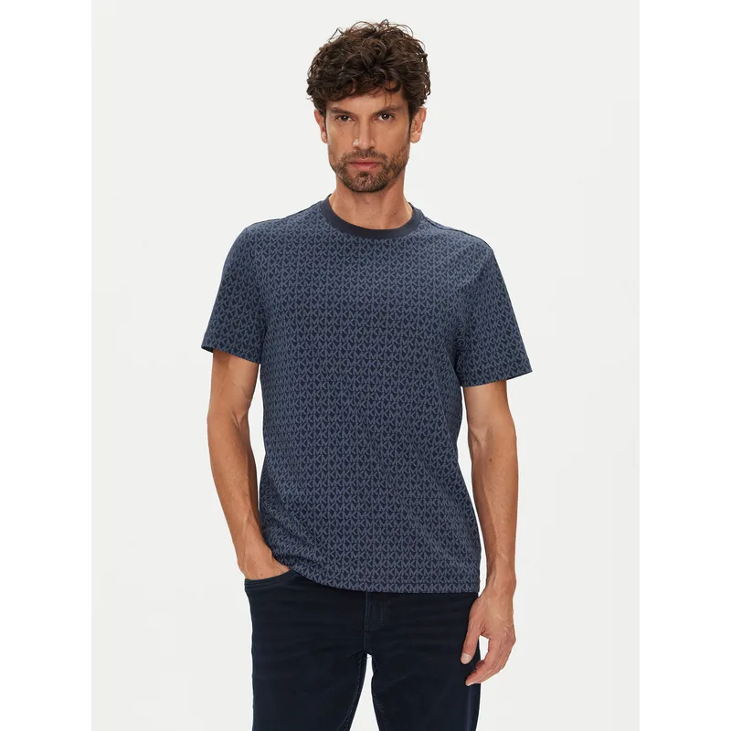 Michael Kors T-Shirt CS5529A5KS Σκούρο μπλε Regular Fit