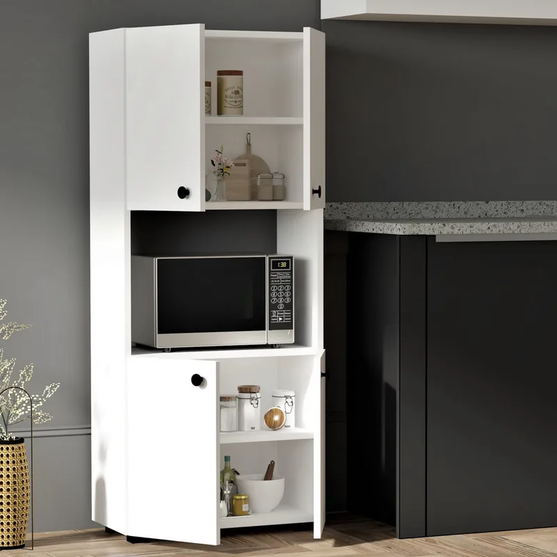 Ντουλάπι Κουζίνας Ayaz - White 835Puq3102 (60x140x31,4)