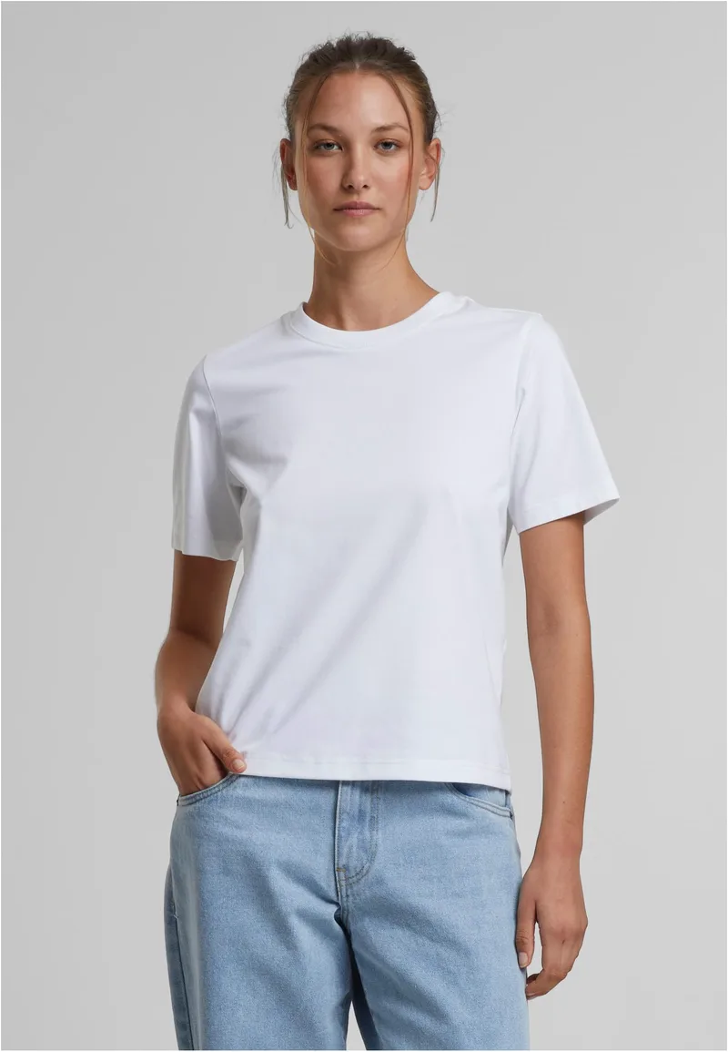 Γυναικείο T-shirt Sorona Loose Fit BY369 Build Your Brand White