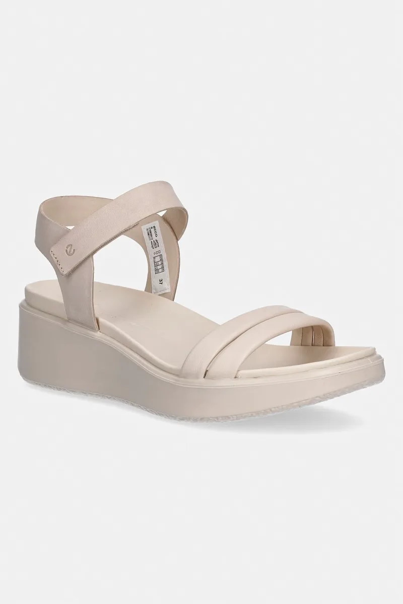 Ecco Δερμάτινα σανδάλια Ecco Flowt Wedge LX W